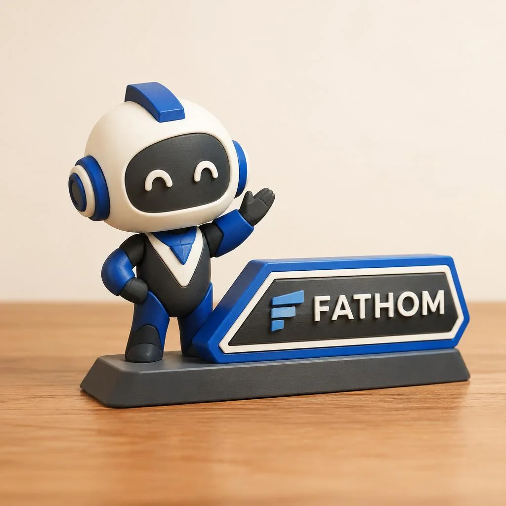 Little Batch Formworks custom 3D printing concept: Custom Business Desk Displays; not an actual manufactured product