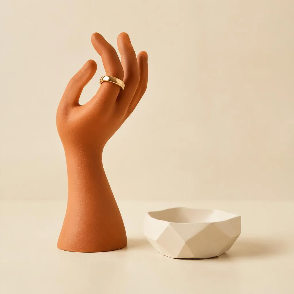 Little Batch Formworks custom 3D printing concept: Ring & Small-Item Holders; not an actual manufactured product